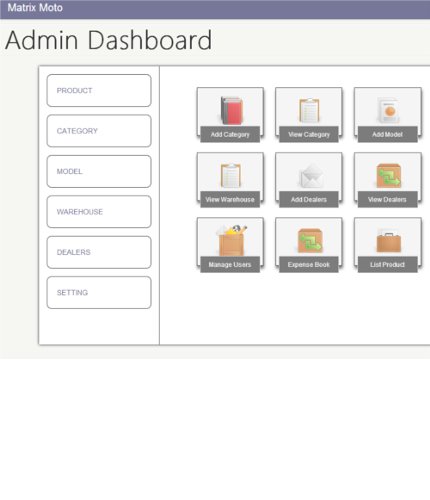 web application matrix moto php mysql